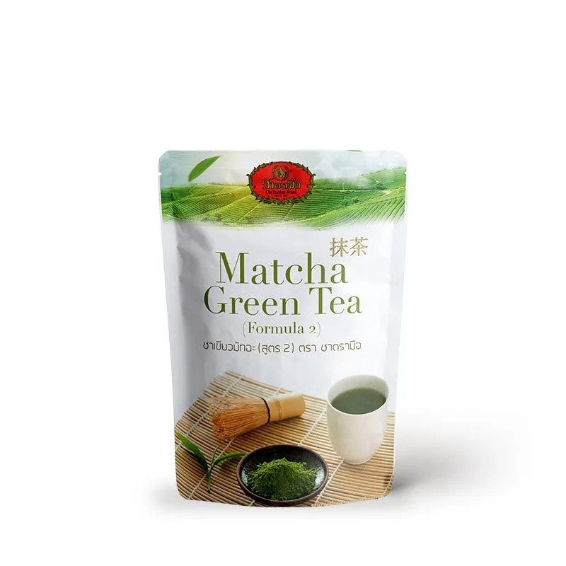 ChaTraMue Matcha Green Tea Powder Formula 2 Pouch 100g