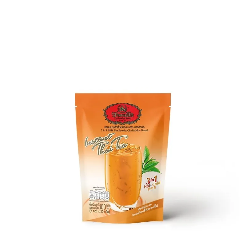 ChaTraMue 3-in-1 Thai Milk Tea Instant Powder Sachets