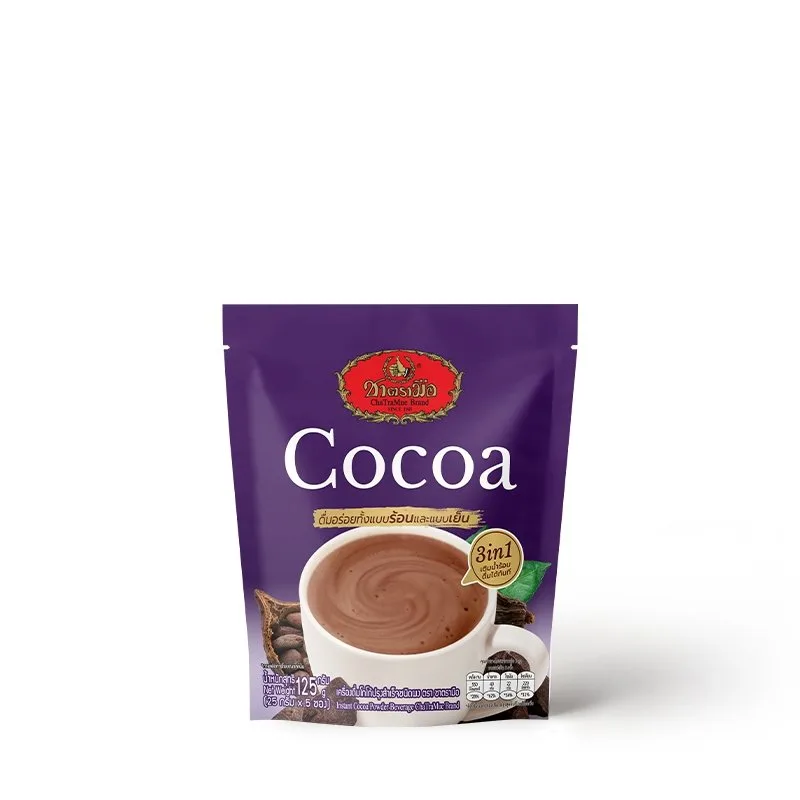 ChaTraMue 3-in-1 Cocoa Instant Powder Sachets